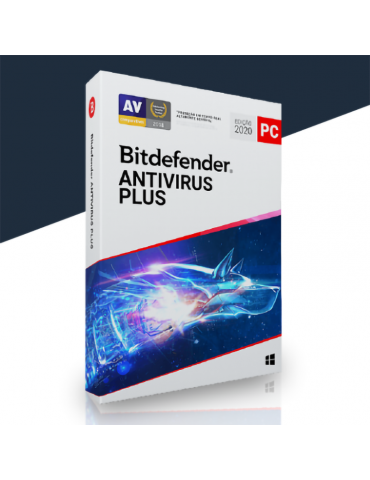 Bitdefender Antivirus Plus 3 PC's | 2 Anos (Digital)