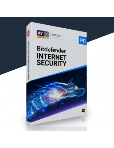 Bitdefender Internet Security 3 PC's | 1 Year (Digital)