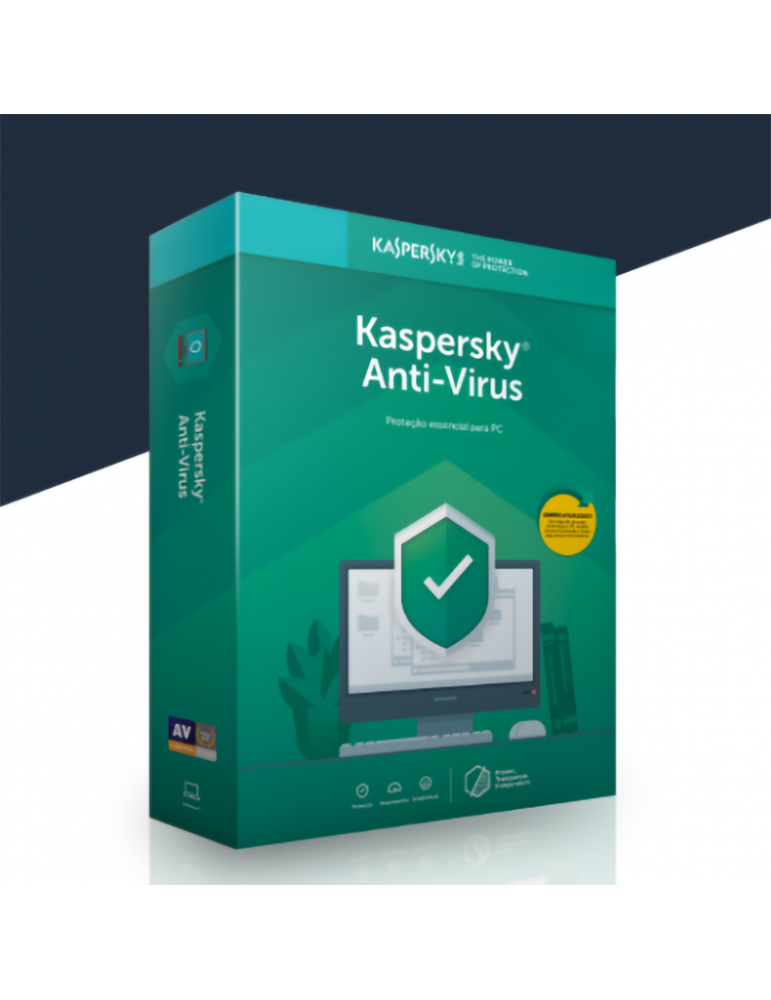 Kaspersky Antivírus 3 PC's | 2 Anos