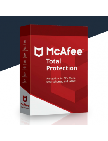 Mcafee Total Protection 5 PC's | 1 Año (Digital)