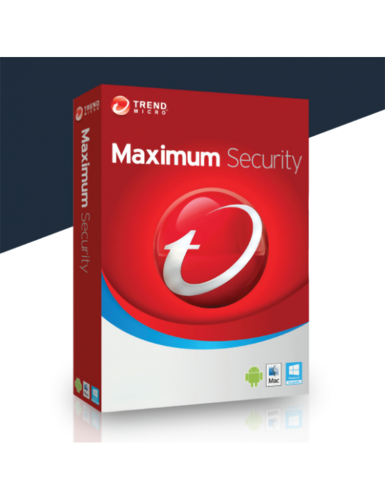 Trend Micro Maximum Security 3 PC's | 1 Ano (Digital)