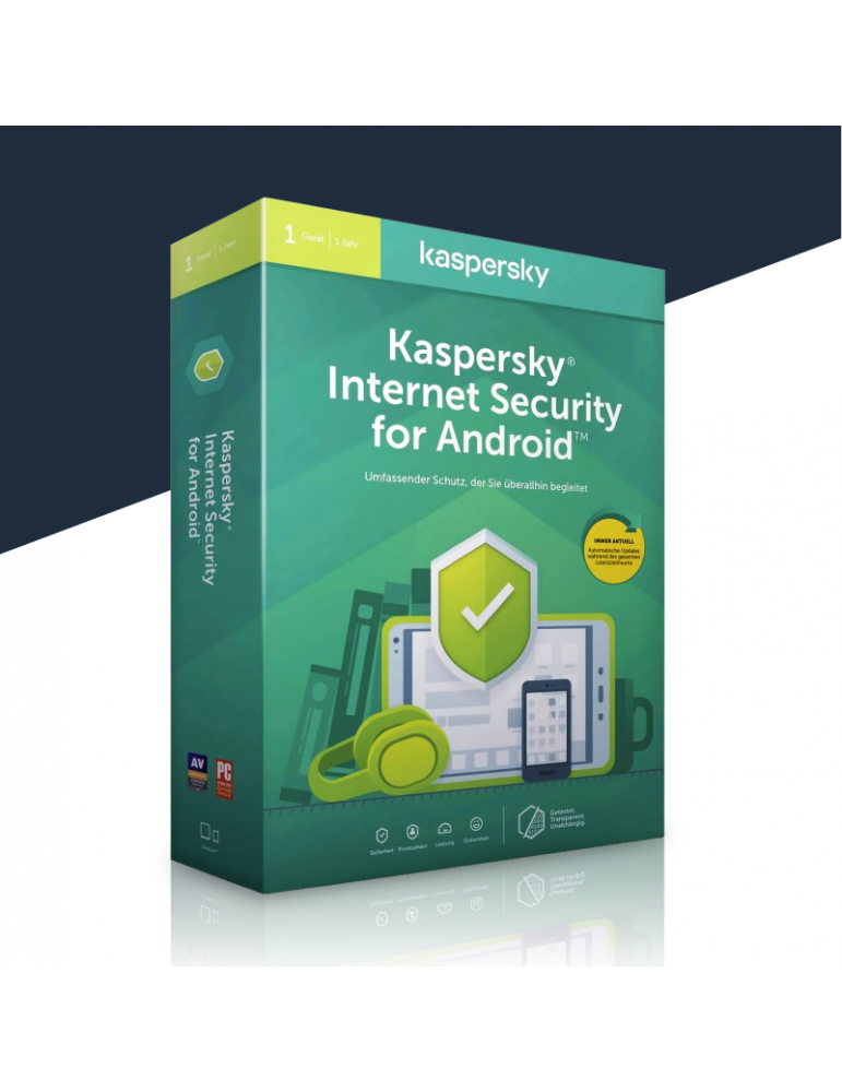 Kaspersky Internet Security para Android 1 Dispositivo | 1 Ano (Digital)