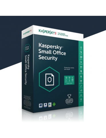 Kaspersky Small Office 1 Servidor + 5 Clientes + 5 Smartphones | 1 Ano (Digital)