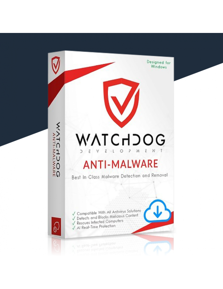 Watchdog Antimalware 3 PC's | 1 Ano (Digital)