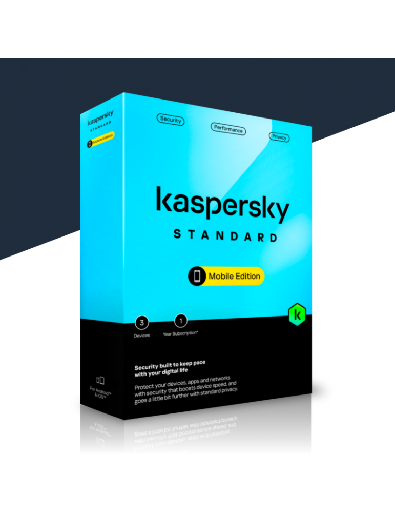 Kaspersky Standard Mobile Edition 1 Dispositivo | 1 Ano (Digital)