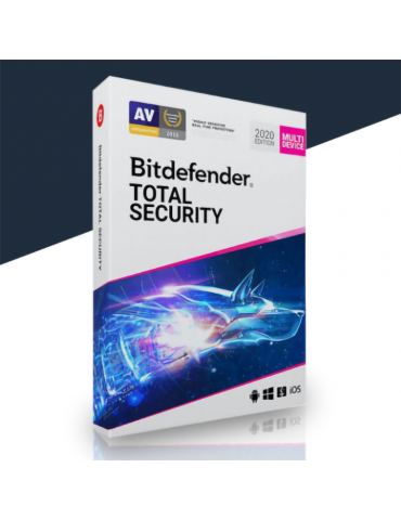 Bitdefender Total Security 3 PC's | 1 Year