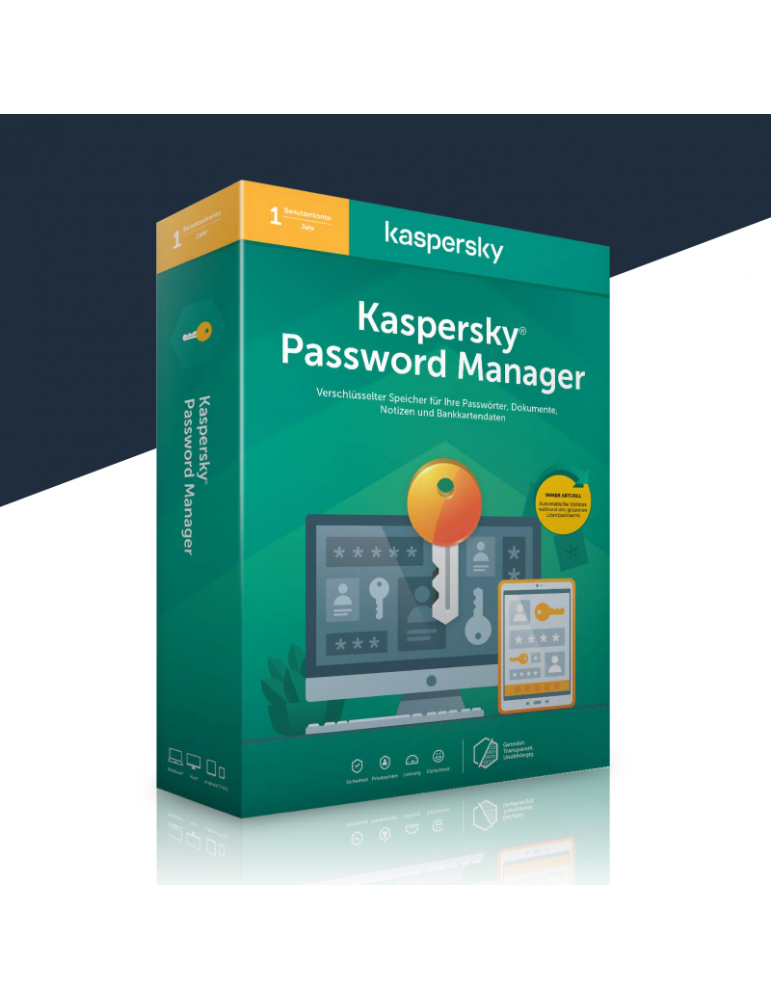 Kaspersky Password Manager 1 PC | 1 Ano